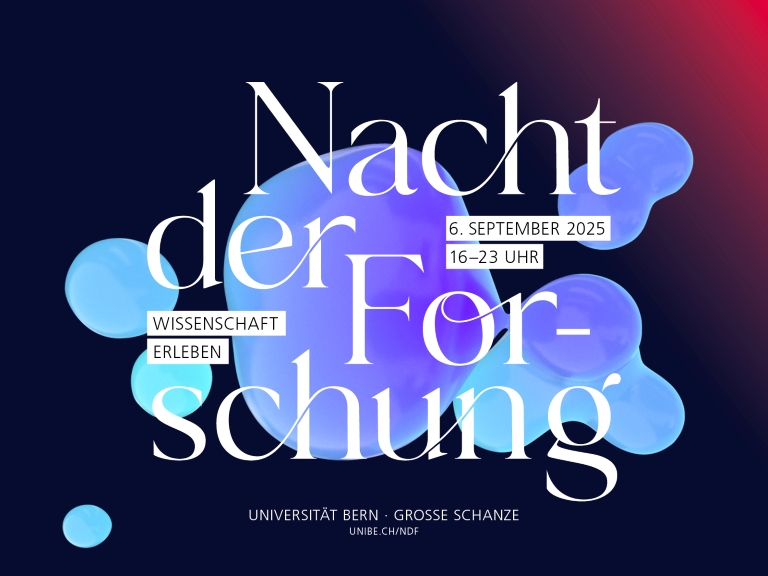 Flyer Nacht der Forschung, 6. September 16-23 Uhr, grosse Schanze