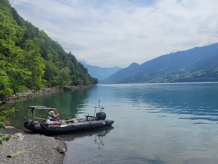 Boot auf See