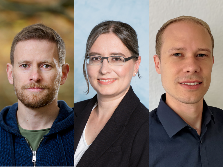 Bild von Dr. Jevgeniy Bluwstein, Dr. Simona Huwiler, Prof. Dr. Frerk Pöppelmeier