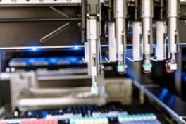 Laborproben in einer Maschiene